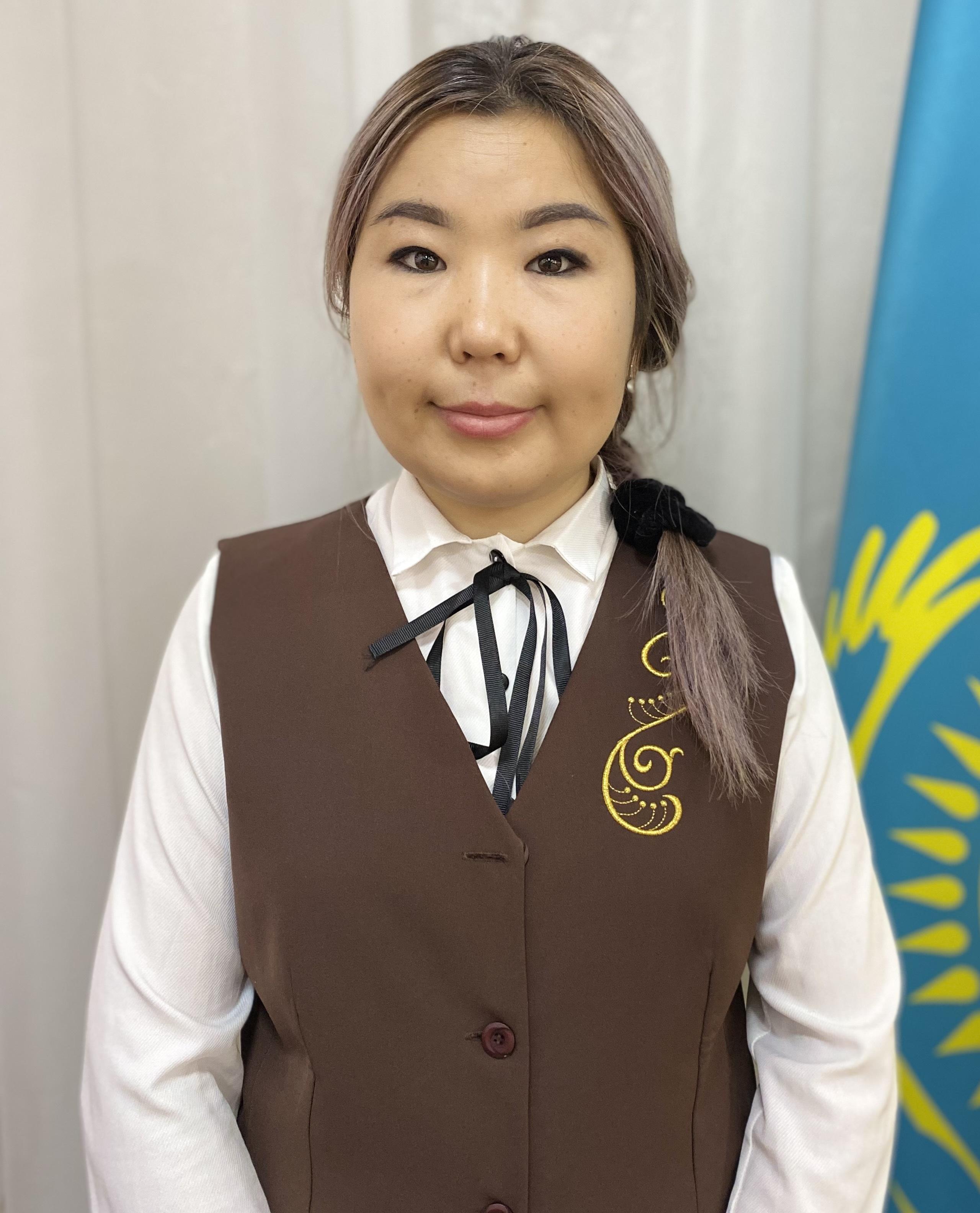 Касенова Айдана Муратжановна, тәрбиеші