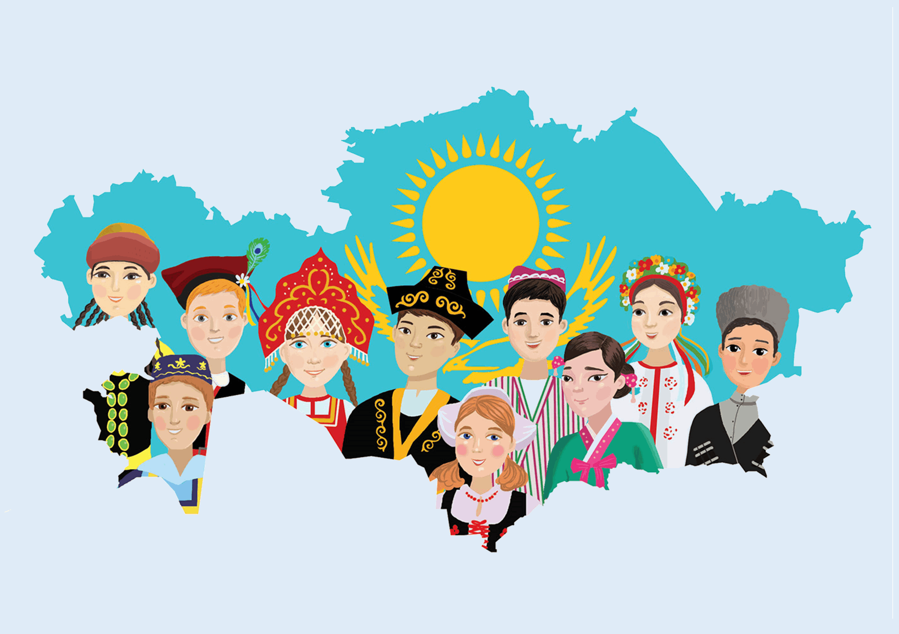 "1 МАЯ - День единства народов Казахстана", группа "Ботақан"