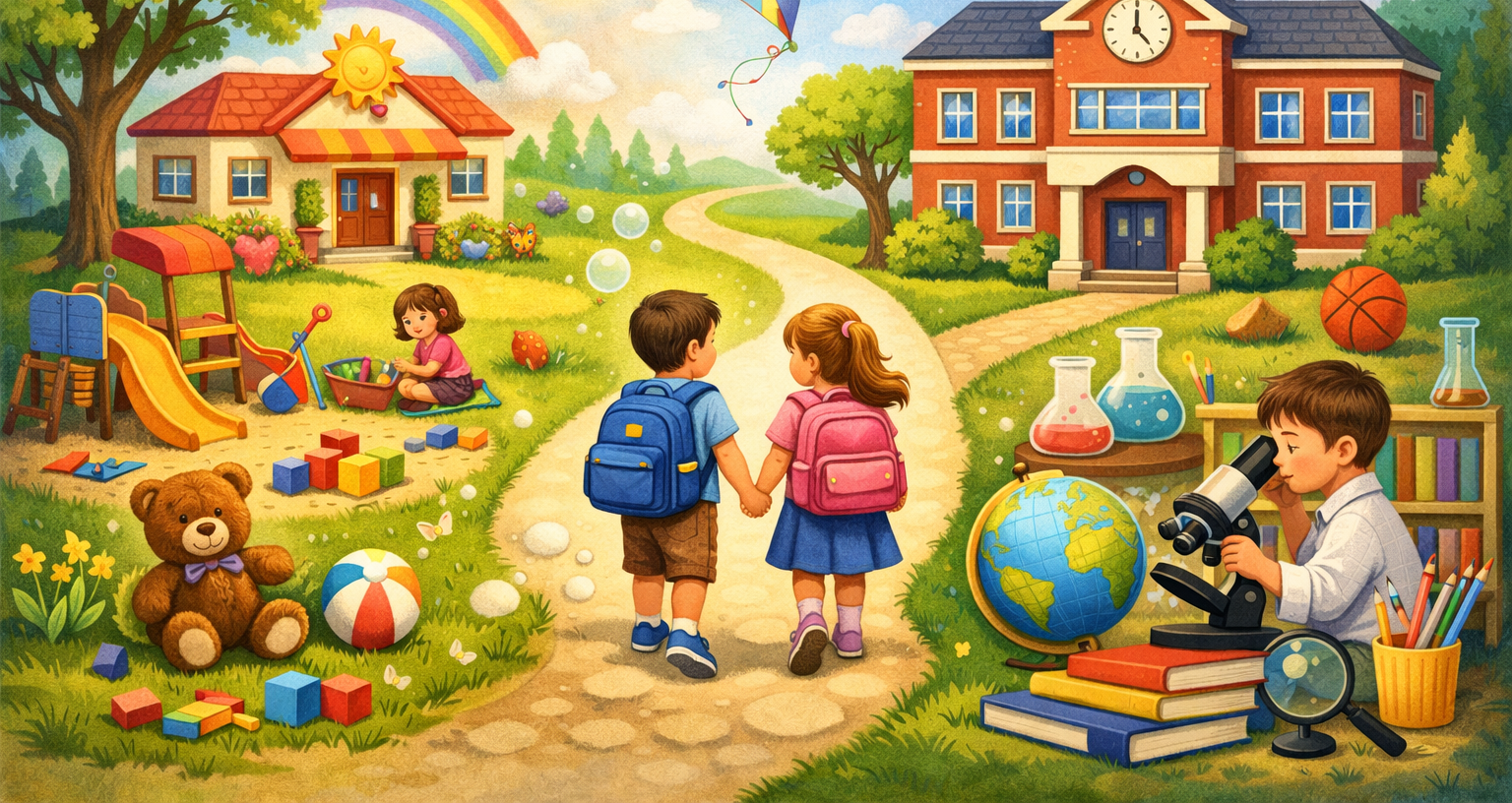 Сюжетно-ролевая игра: « Я-ученик»